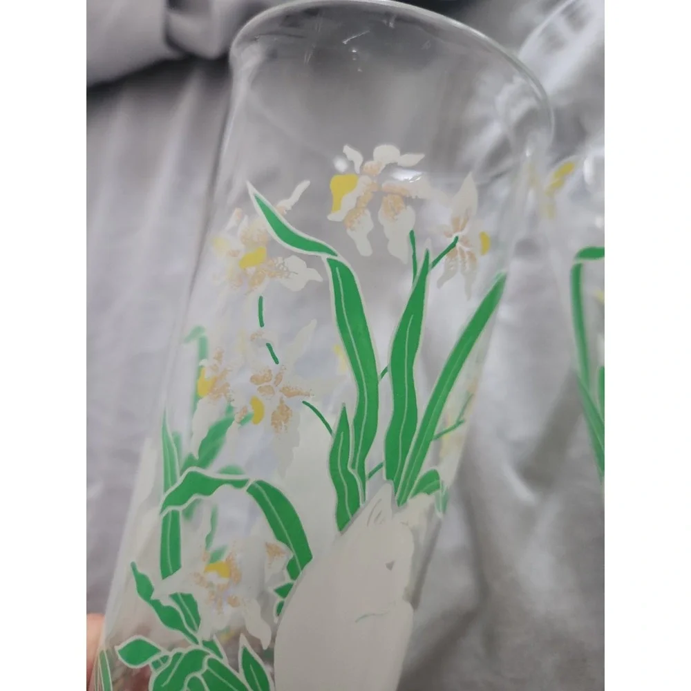 (3) Vtg Culver Acrylic Cat 20 Oz Highball Tumbler CottageCore‎ Patio Made Taiwan